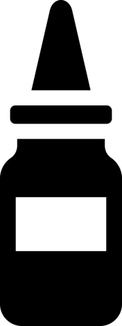Nasal Drops Silhouette Cutting Svg Files, Free Vectors File